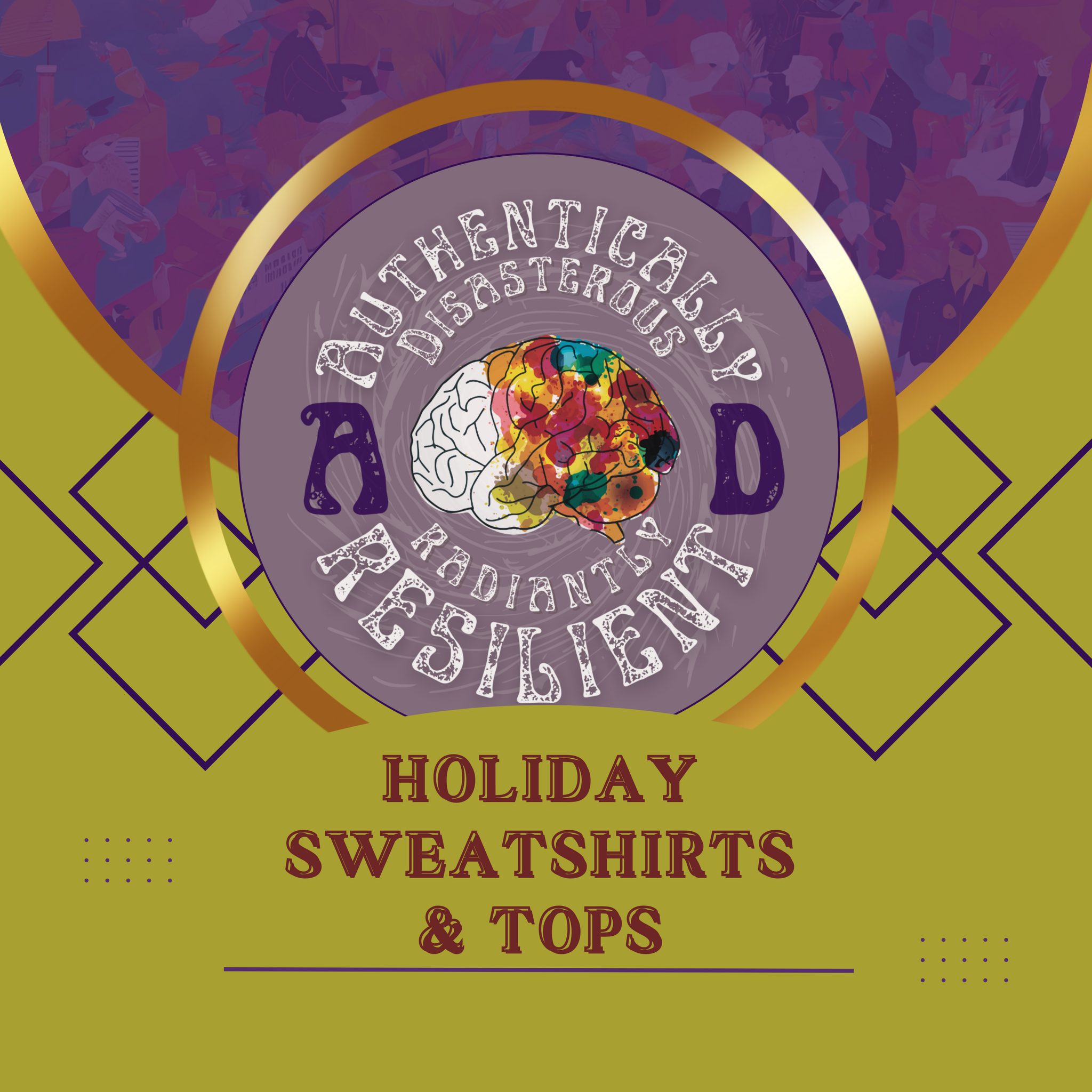 Holiday Sweatshirts and Tops