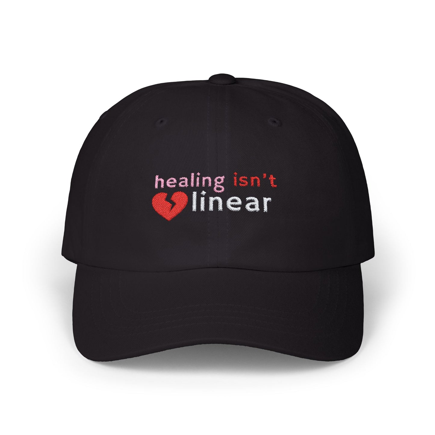 Healing Isn't Linear Hat By Authentically Disasterous