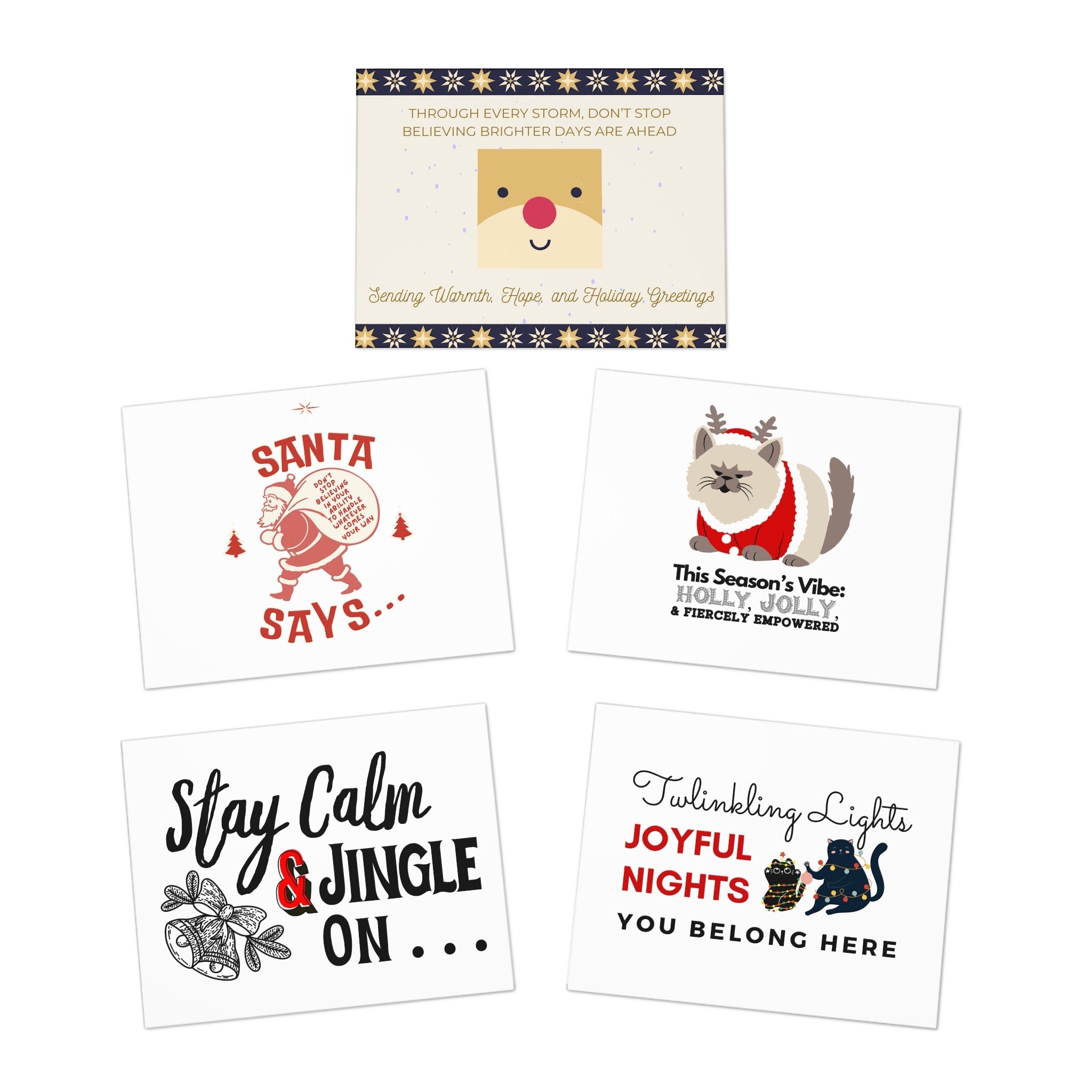 Empower Your Holidays - Tumbler, Tee, & Greeting Cards Bundle by Authentically Disasterous