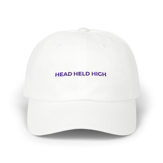 HEAD HELD HIGH Classic Cap by Authentically Disasterous