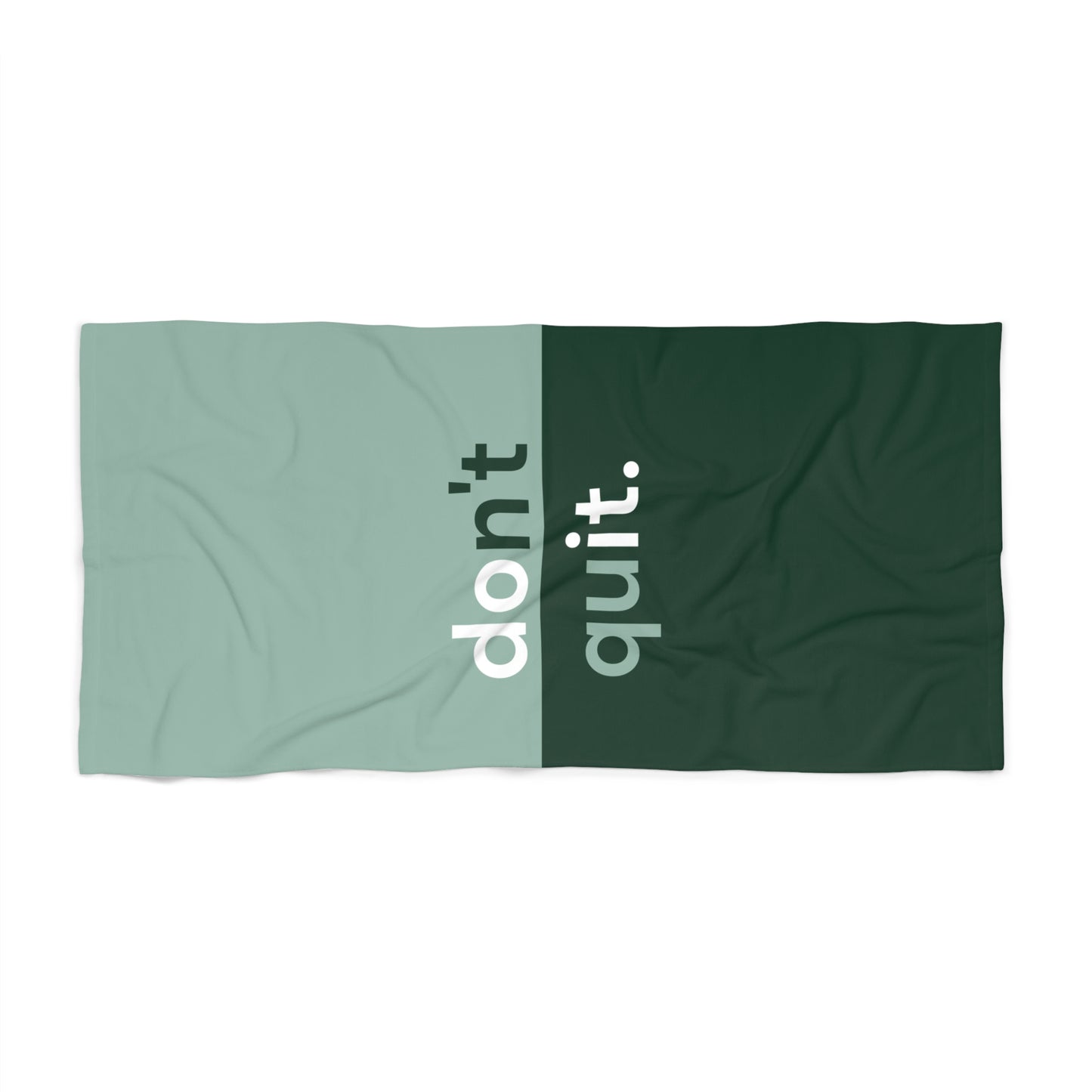 Don't Quit Resilience Towel by Authentically Disasterous