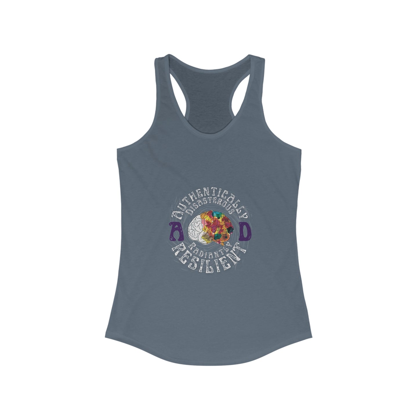 Authentically Disasterous Women's Racerback Tank