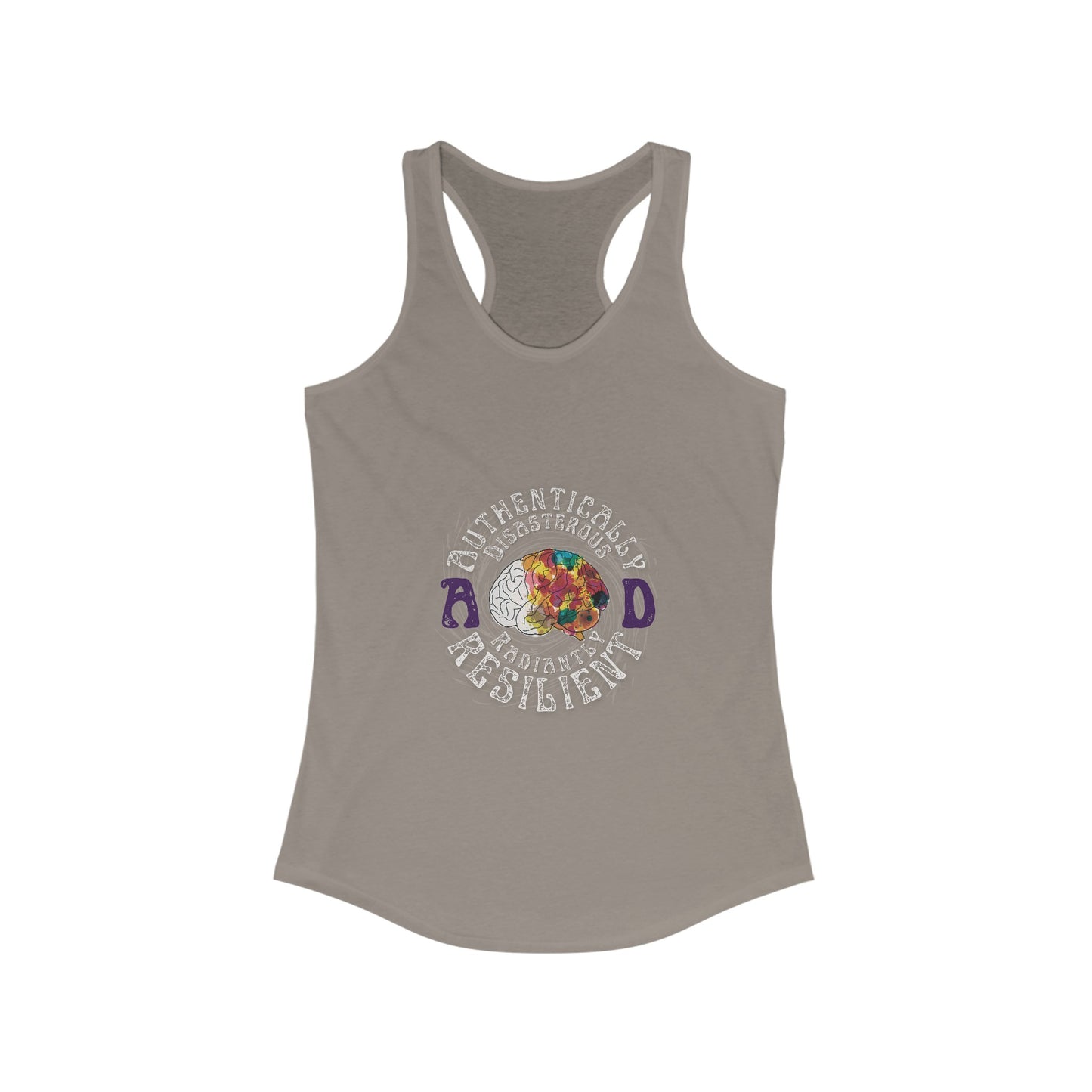 Authentically Disasterous Women's Racerback Tank