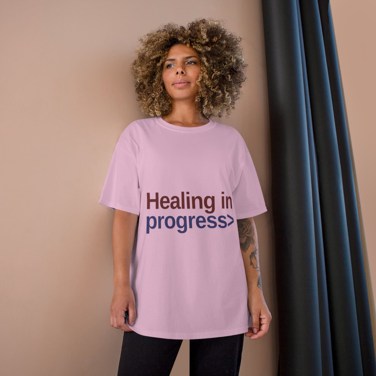 Healing In Progress T-Shirt By Authentically Disasterous