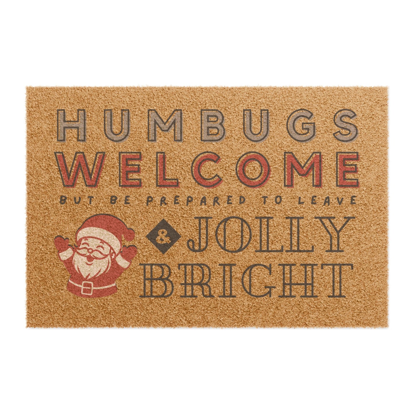 Humbugs Welcome Doormat by Authentically Disasterous