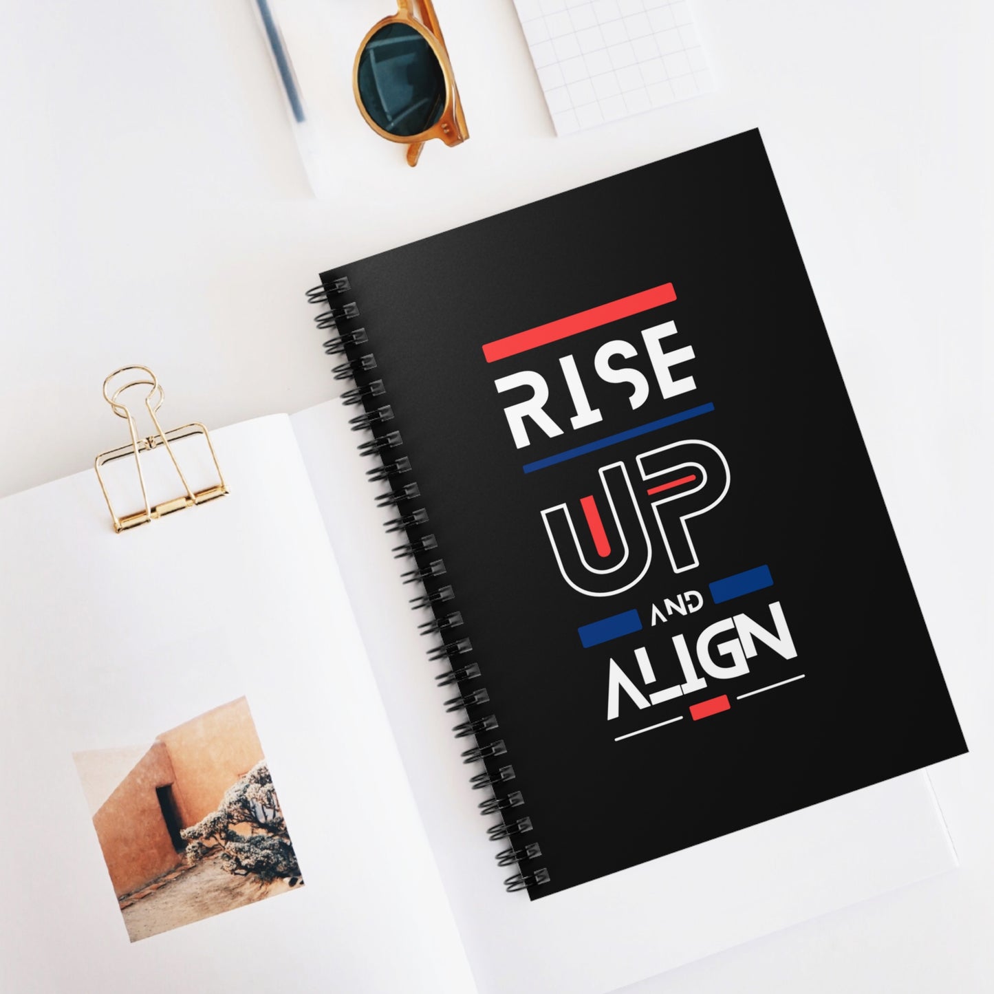 Rise Up and Align Journal by Authentically Disasterous