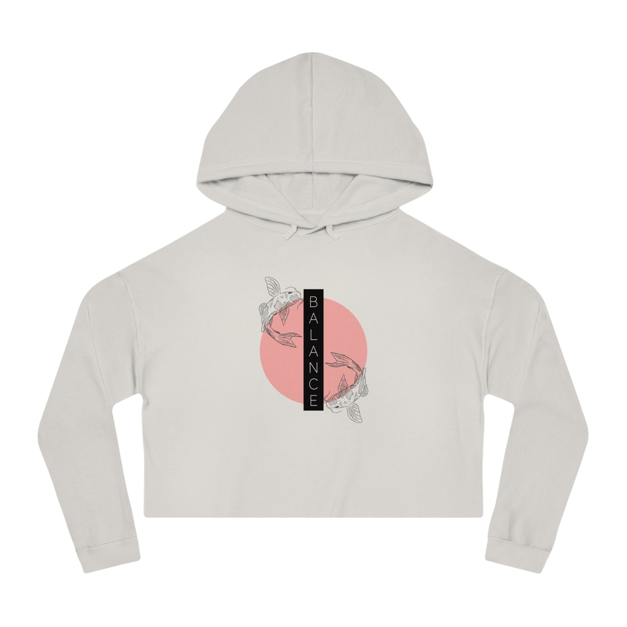 BALANCE Cropped Hooded Sweatshirt by Authentically Disasterous