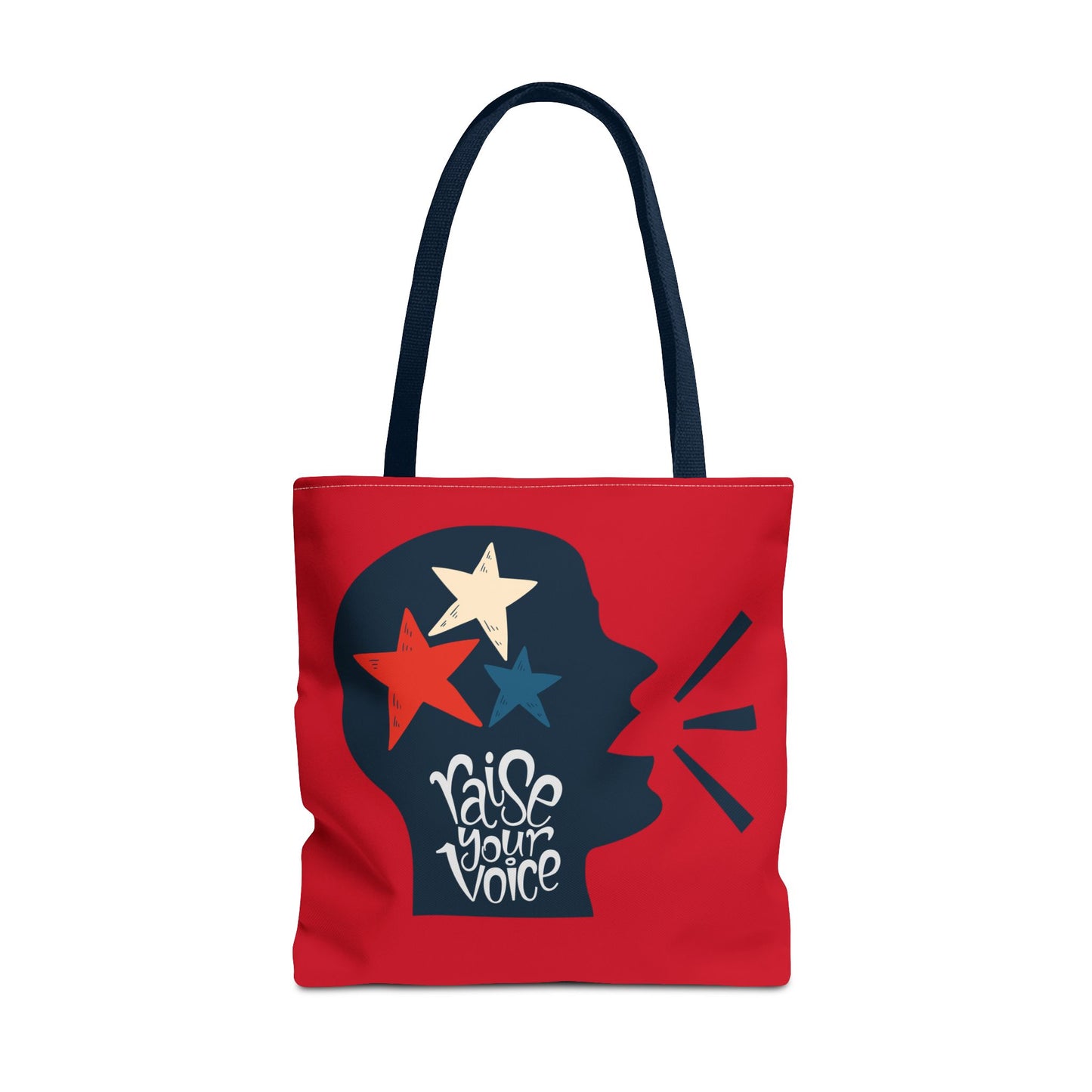 Raise Your Voice Empowerment Tote Bag by Authentically Disasterous