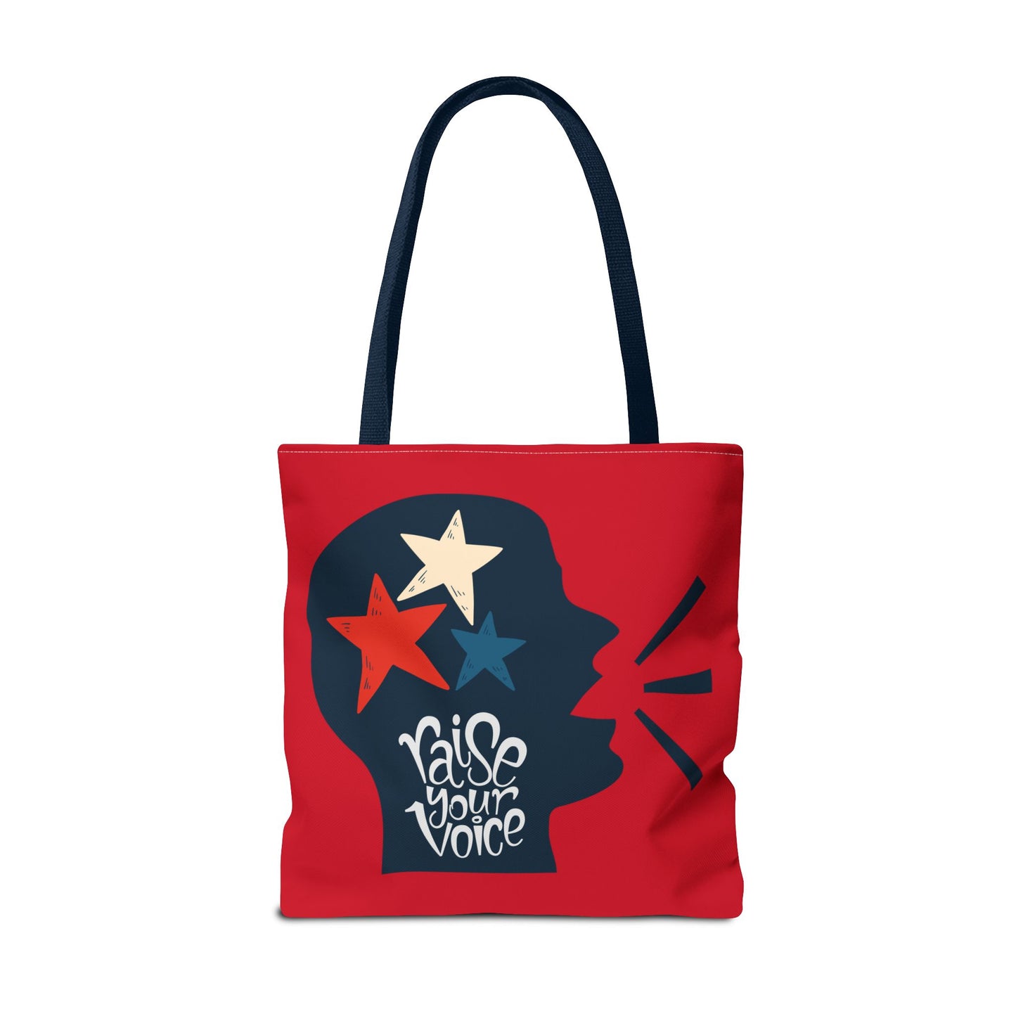 Raise Your Voice Empowerment Tote Bag by Authentically Disasterous