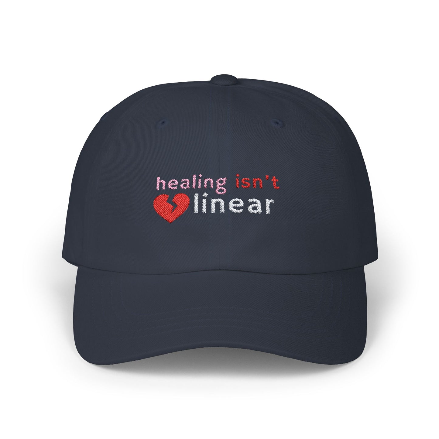 Healing Isn't Linear Hat By Authentically Disasterous