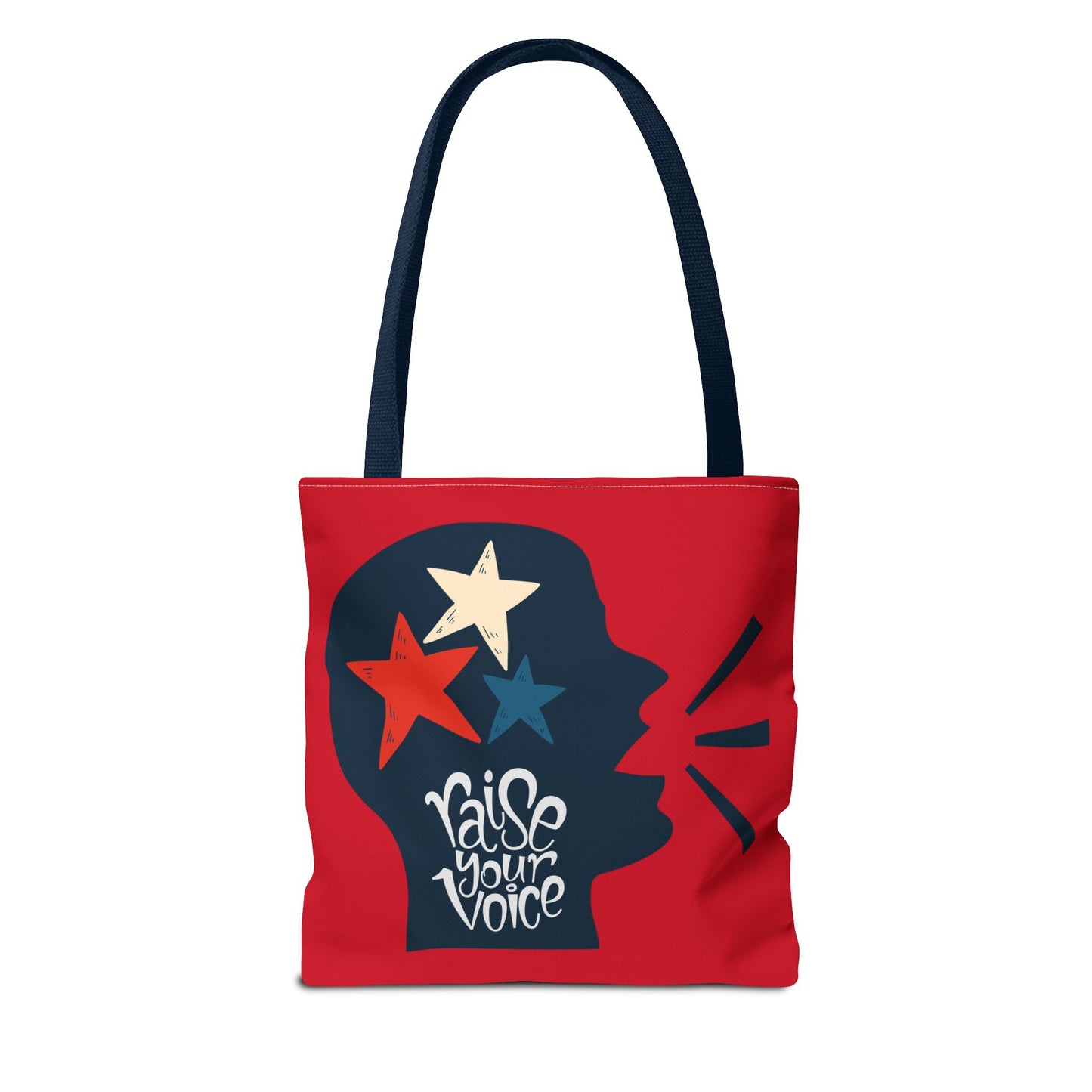 Raise Your Voice Empowerment Tote Bag by Authentically Disasterous