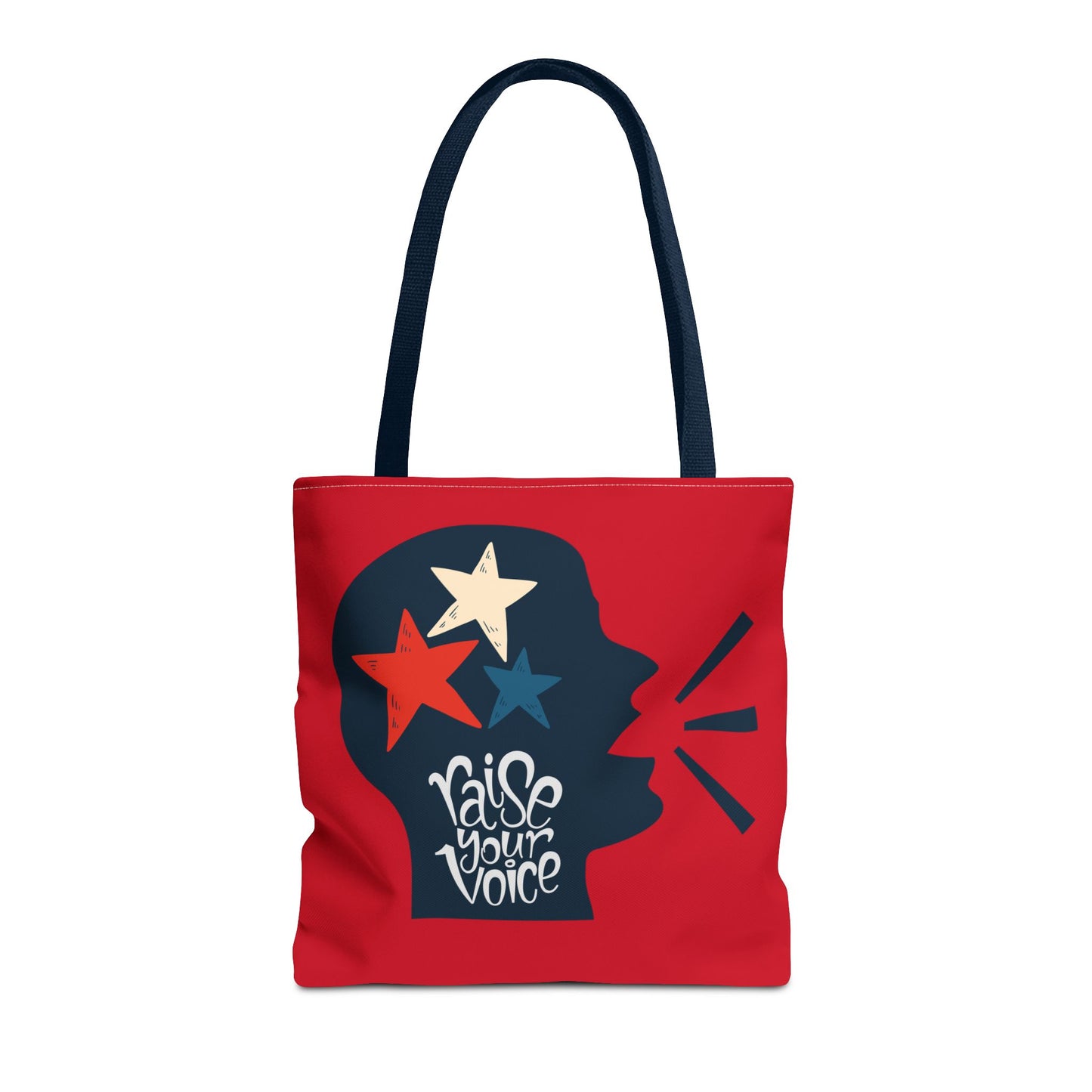 Raise Your Voice Empowerment Tote Bag by Authentically Disasterous