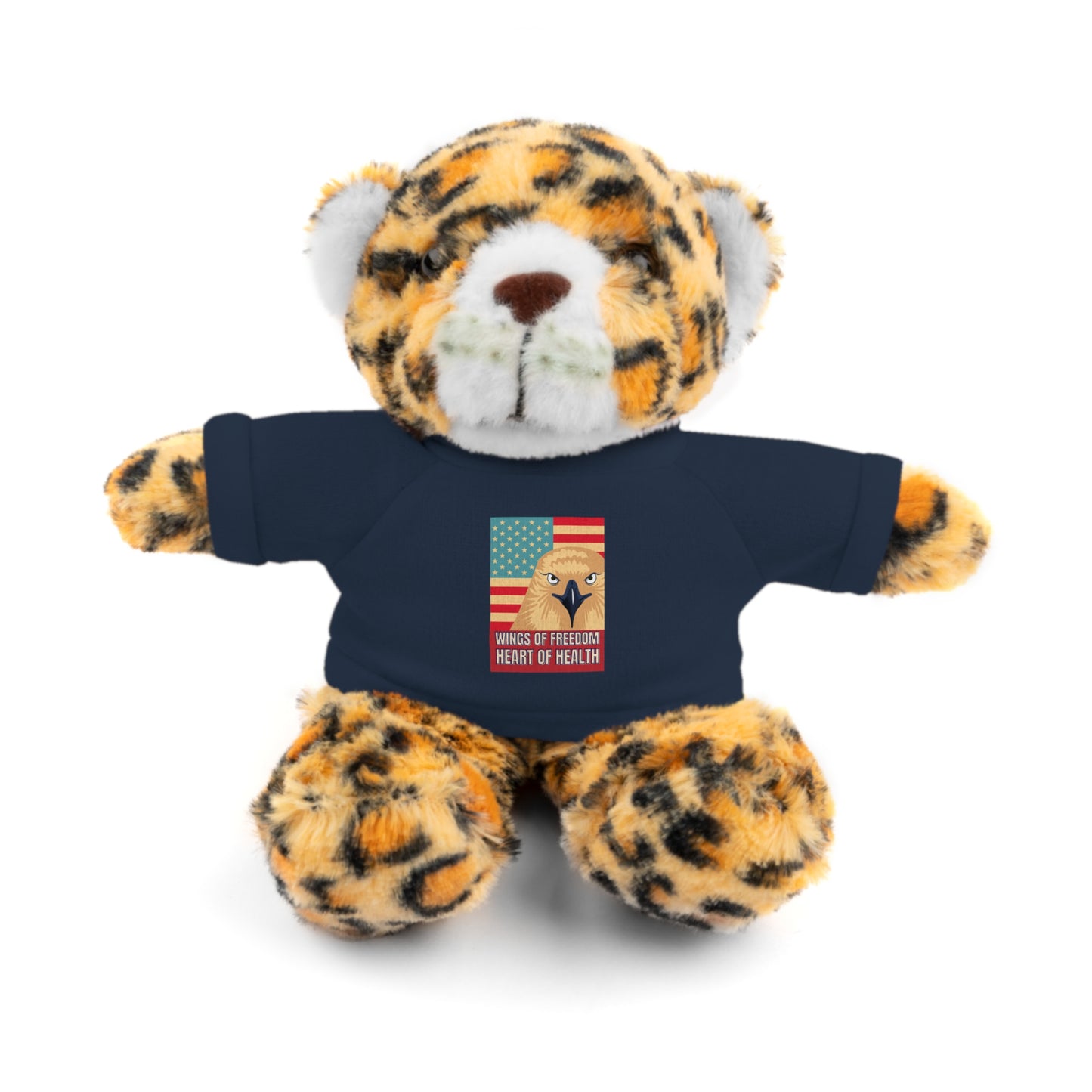 "Wings of Freedom, Heart of Health" Teddy Bear - Authentically Disasterous