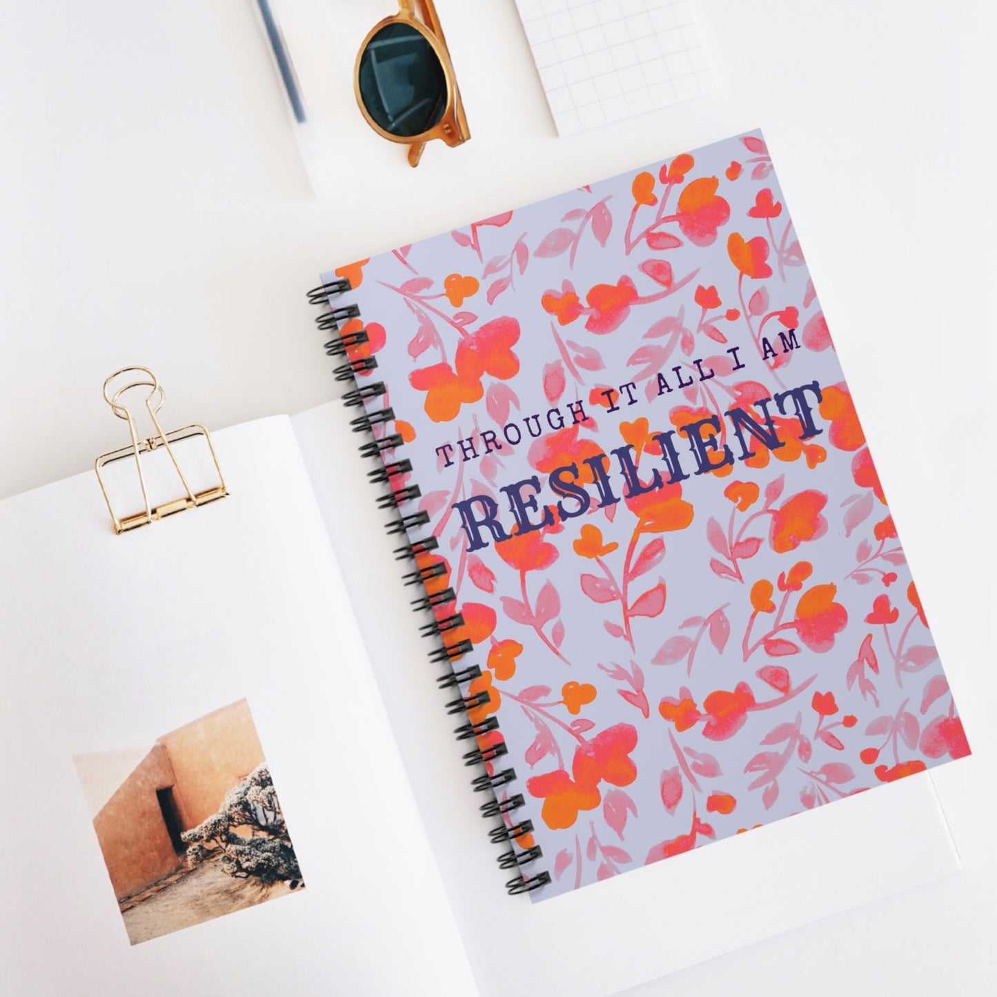 Resilient Through It All Journal by Authentically Disasterous