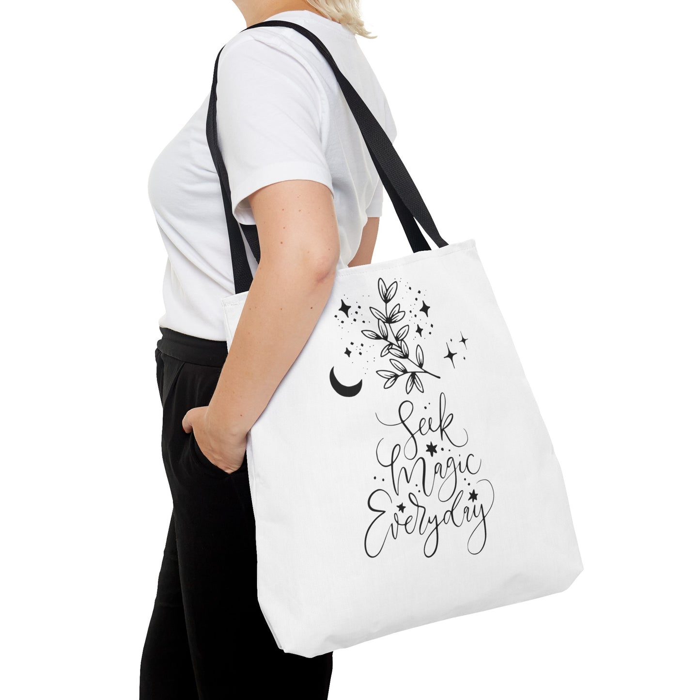 Seek Magic Everyday - Trailblazer Tote Bag by Authentically Disaterous